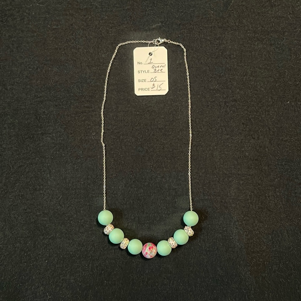 1 of 3 *Handmade* Necklace “Queen Bee” from my Garden Party Collection